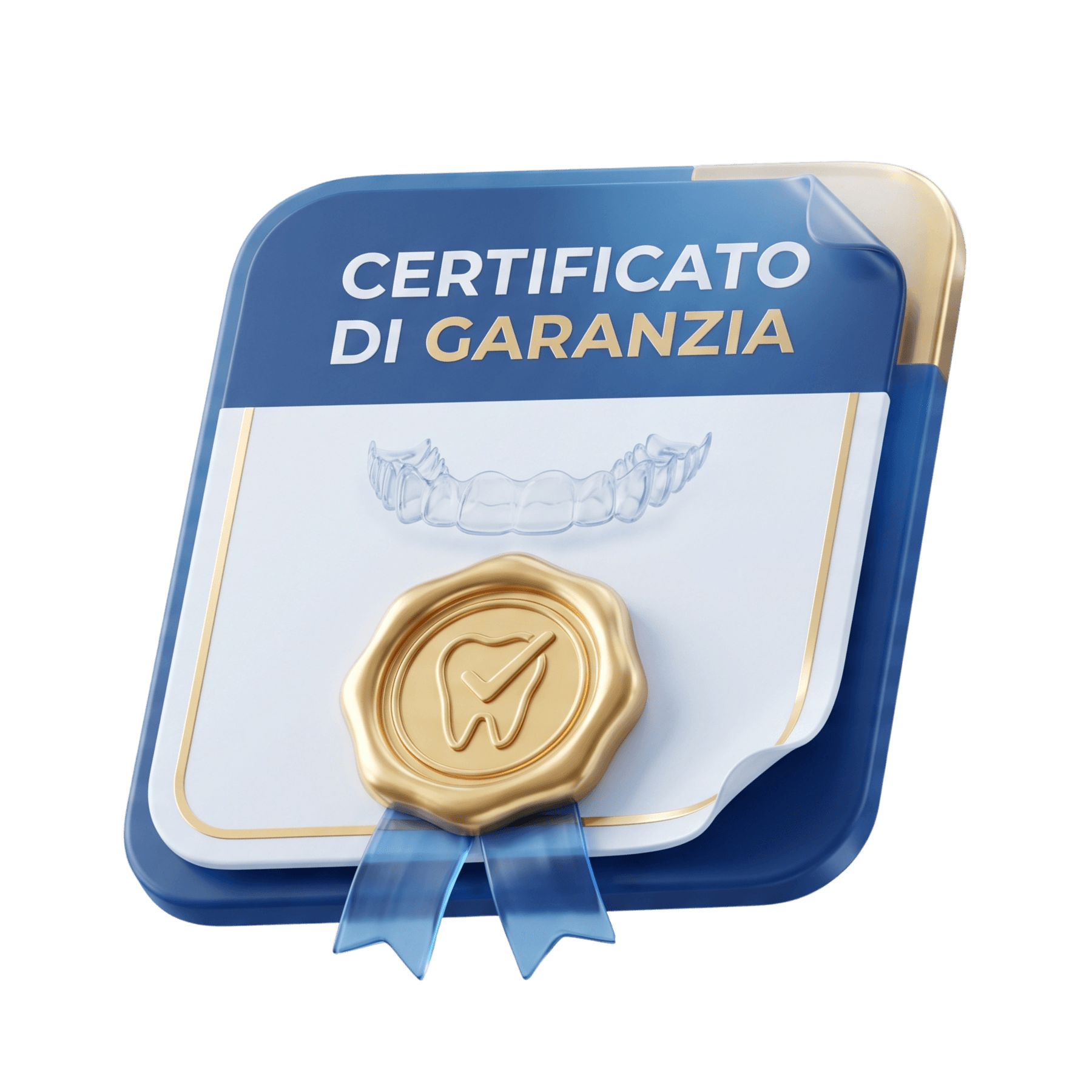 Certificato di garanzia Invisalign, Dr.ssa Marika Federico